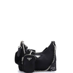 Prada Small Re-Edition 2005 Shoulder Bag Tessuto